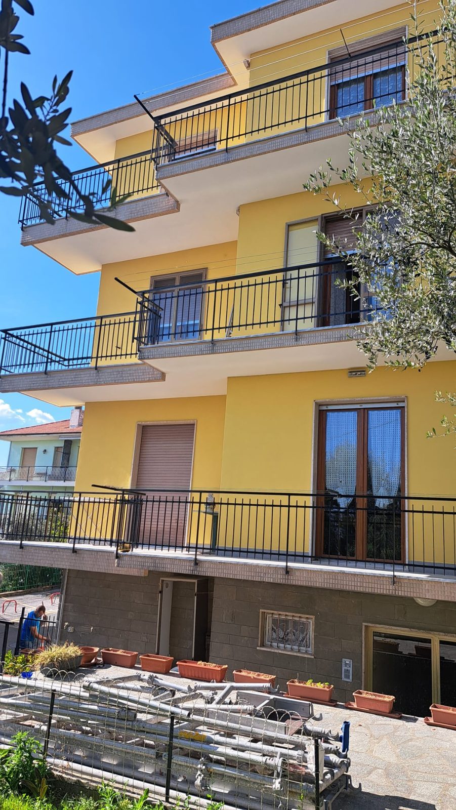 Rifacimento facciate — Via alla Costa, Celle Ligure